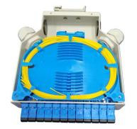 DIN-Schienenbau-Faseroptik-Terminalbox mit langlebigem ABS-Material