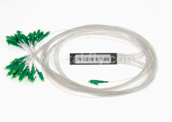 G657A1 Fasertyp Voranschluss LC 1X8 900um Mini Stahlrohr Glasfaser-PLC Splitter PDL≤0.4dB