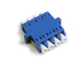 125 μm Faserdurchmesser APC LC-Adapter mit Poliertyp