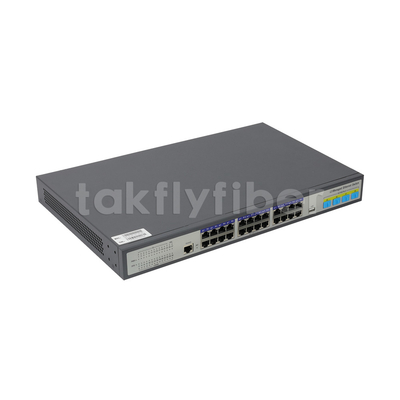 Layer3 Managed 24 Port Gigabit PoE-Switch mit 4 X 10G SFP