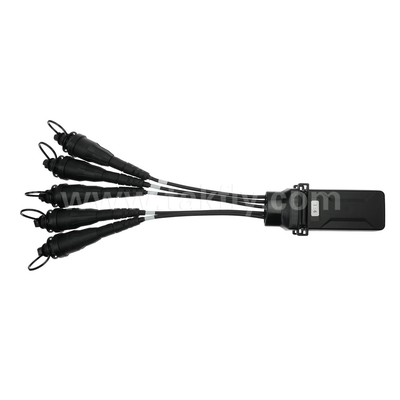 Wasserdicht 1X4 Mini Supertap Terminal Schließung Typ Glasfaser PLC Splitter mit Supertap weibliche Optitap kompatible Steckverbinder