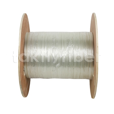 Transparentes FTTH-Faseroptikkabel 2,2x3,0 mm G657A2 Flachraum