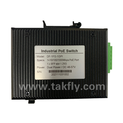 Industrieller Gigabit-POE-Switch mit 1 SFP-Port und DIN-Rail-Mounting