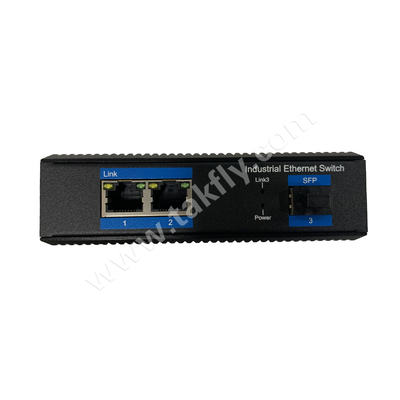 Industrial POE Ethernet Switch 2 Port Gigabit mit SFP-Slot