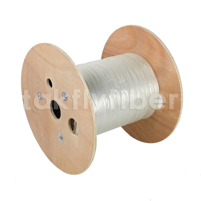 Flaches selbstklebendes FTTH-Glasfaser-Dropkabel G657A2 2,0 x 3,0 mm