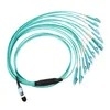 24 Core MPO-LC OM4 Breakout Kabel für 40G QSFP Rechenzentren