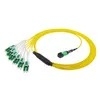 16F OM5 MTP Glasfaser-Patchkabel Stecker Buchse MPO-Jumperkabel