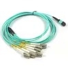 OM3 SC Glasfaser Pigtail Multimode Duplex PVC-Hülle
