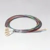 OM3 SC Glasfaser Pigtail Multimode Duplex PVC-Hülle