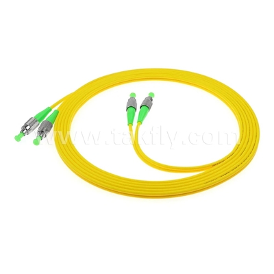 E2000-SC Duplex-Faseroptische Patchcord 1,6 mm G652D G657A Einzelmodus