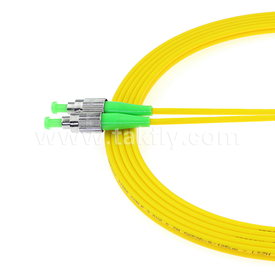 E2000-SC Duplex-Faseroptische Patchcord 1,6 mm G652D G657A Einzelmodus