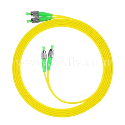 E2000-SC Duplex-Faseroptische Patchcord 1,6 mm G652D G657A Einzelmodus