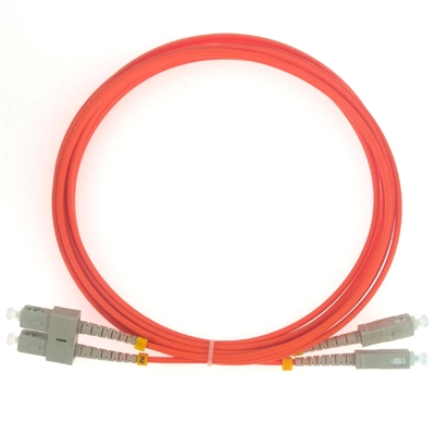 SC Duplex OM1 62.5/125um Glasfaserpatch Cord 3mm PVC