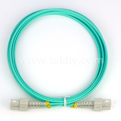 Simplex SC APC zu LC UPC 9/125um OS1 Fiber Patch Cord Verlust von 0,3 dB
