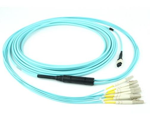 MPO/MTP-LC Breakout Fiber Optic Patch Cord PC und APC PVC/LSZH SM/MM