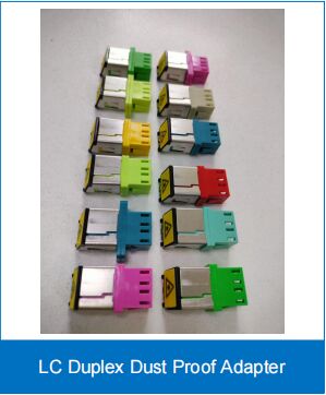 LC-Duplex-Staubdichtungsadapter SM/MM 0,2 dB Hochleistung