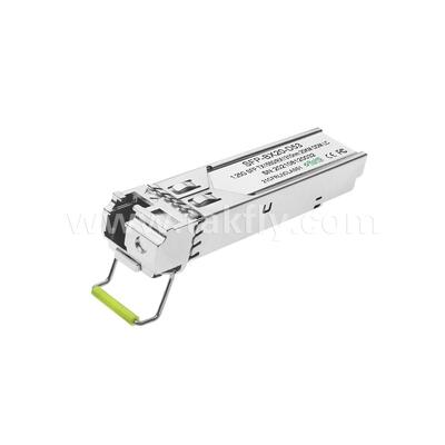 SFP 1,25 Gbps 20 km LC Reach Tx1310nm/Rx1550nm Bidirektionaler optischer Empfänger für Rechenzentrum FTTX