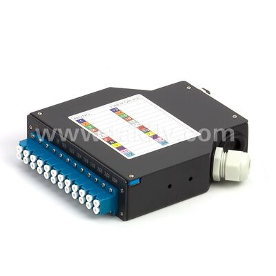 12 Port 24 Port DIN RAIL Glasfaser-Terminal-Box/Flaschen-Optik-Patch-Panel/ODF/Optische Verteilungsrahmen