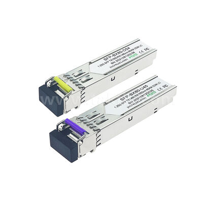 SFP 1,25 Gbps 80 km LC Reach Tx1490nm/Rx1550nm Bidirektionaler optischer Empfänger für Rechenzentrum FTTX