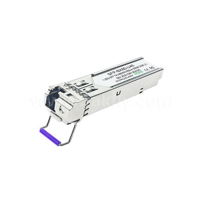 SFP Transceiver Modul 1,25 Gbps 80 km LC Reichweite Tx1490nm/Rx1550nm SFP Bidirektional für das Rechenzentrum FTTH FTTX