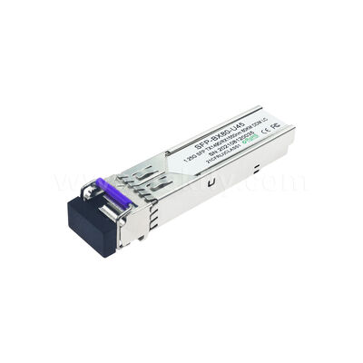 SFP 1,25 Gbps 80 km LC Reach Tx1490nm/Rx1550nm Bidirektionaler optischer Empfänger für Rechenzentrum FTTX