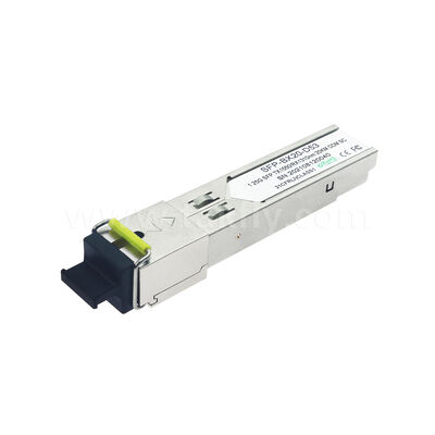 SFP 1.25Gbps 20KM SC Bidirektionale optische Transceiver-Modul für das Rechenzentrum AI FTTX