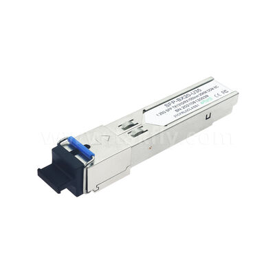 SFP 1.25Gbps 20KM SC Bidirektionale optische Transceiver-Modul für das Rechenzentrum AI FTTX