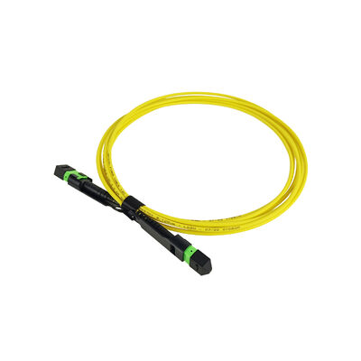 Elite MPO MTP-Faserverbindung mit Pull-Tab SM MM-Faseroptisches Ausbruchkabel Fiberoptisches Patchcord/Fiberoptisches Patchkabel/Fiberoptisches Stammkabel/Fiberoptisches Fanoutkabel für hohe Dichte