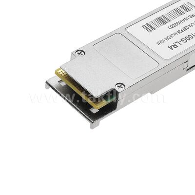 QSFP28 100Gbps LR4 10Km optischer Transceivermodul für Rechenzentrum AI FTTX