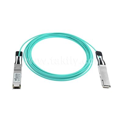 Aktivoptische Kabel Faser AOC 40G QSFP+ bis 40G QSFP+ für Rechenzentrum FTTH FTTX