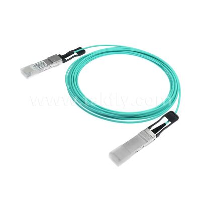 AOC Aktive optische Kabel Glasfaser 40G QSFP+ bis 40G QSFP+ für Rechenzentrum FTTH FTTX