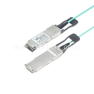 AOC Aktive optische Kabel Glasfaser 40G QSFP+ bis 40G QSFP+ für Rechenzentrum FTTH FTTX