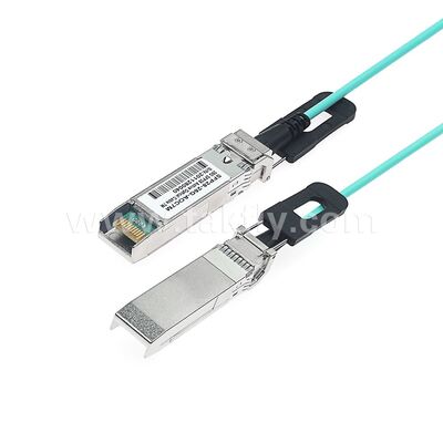AOC aktive optische Kabel Faser 100 Gbps QSFP28 bis QSFP28 für das Rechenzentrum FTTH FTTX