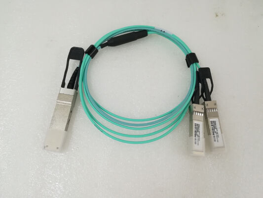 Aktive optische Kabel Faser AOC 40G QSFP+ 2x10 SFP+ für Rechenzentren