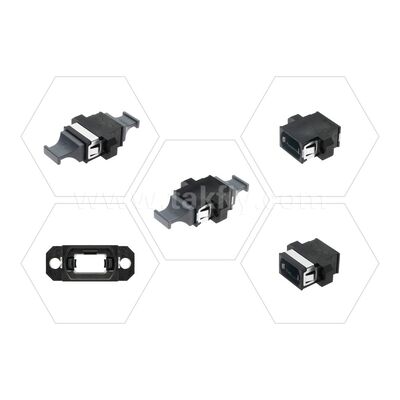 MPO MTP Adapter Hochwertige Glasfaser für Rechenzentrum FTTX Telecom