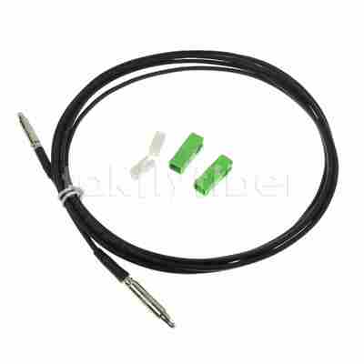 CPR-Qualifizierte SC-Druckfähiges FTTH-Dropkabel Glasfaser-Patchcord mit 3,0 mm TPU-Jackett und G657A2-Faser