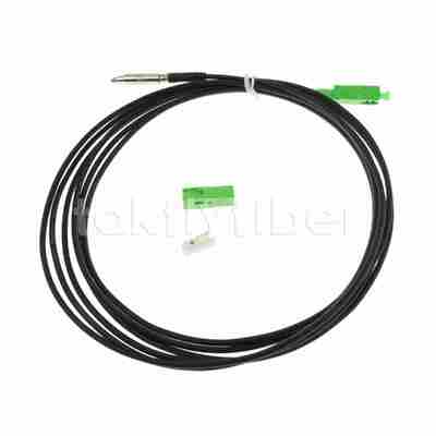 FTTH Through Wall Pullable Vorkonfektionierter SC-Rundsteckverbinder Glasfaser-Patchkabel