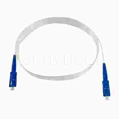 CPR Eca-zertifiziertes SC SM G657A 2,0*3,0 mm unsichtbares Glasfaser-Patchkabel für FTTH und FTTR