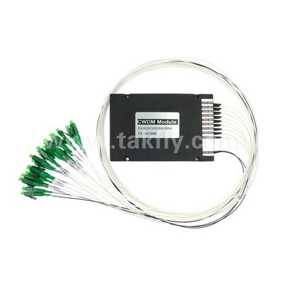 CWDM 8+1Kanal MUX & DEMUX ABS-Modul Glasfaser für Rechenzentrum FTTX