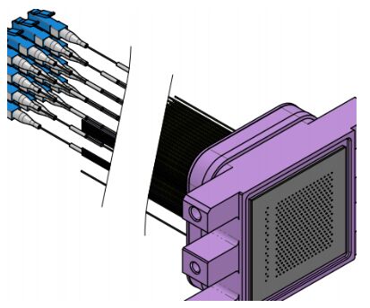 OCS Optischer Schalter 2D FA Produkt SM Low IL 0,3 dB Hohe Leistung