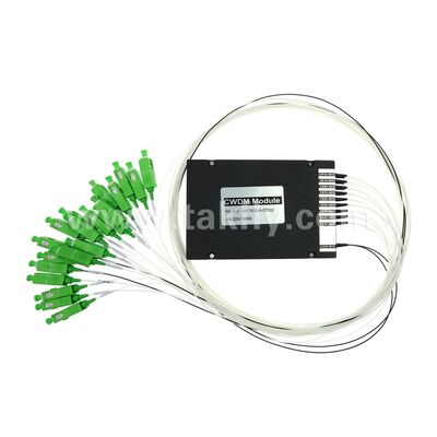 CWDM 8+1Kanal MUX & DEMUX ABS-Modul Glasfaser für Rechenzentrum FTTX