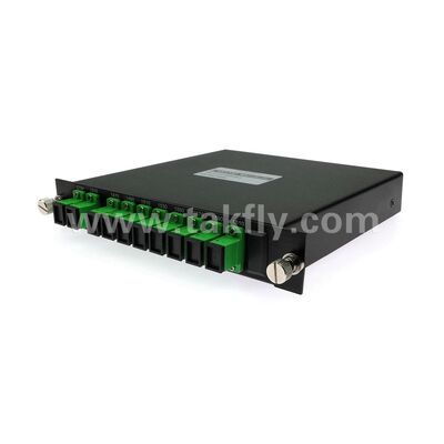 CWDM 8+1Kanal MUX+DEMUX LGX Modul Glasfaser für Rechenzentrum FTTX