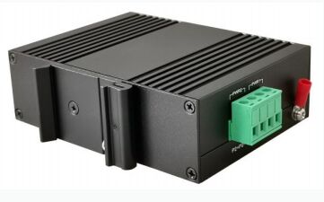 5-Port Megabit Industrie-PoE-Switch für DIN-Schienenmontage