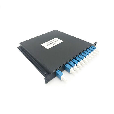Kanal 2-40 WDM Mux Demux Optical Multiplexer angepasste Faserlänge Betriebstemperaturbereich Minus 20 Celsius Plus 70 Celsius