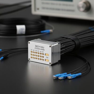 36CH FAU Faser-Array-Einheit mit Hybridstruktur, hoher Dichte und Präzisionsausrichtung für Rechenzentren