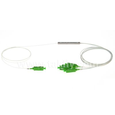 PLC Splitter 1*N Stahlrohr SC APC/UPC 0,9 mm Glasfaser für Rechenzentrum Telekom FTTX