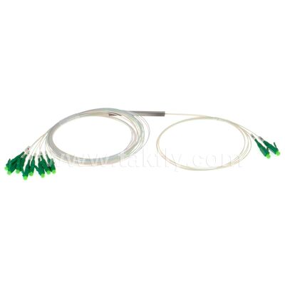 PLC Splitter 2*N Stahlrohr SC APC/UPC 0,9 mm Glasfaser für Rechenzentrum Telekommunikation FTTX