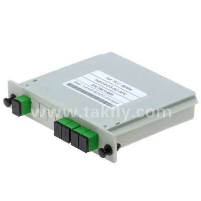 PLC Splitter LGX Einzelmodus G657A SC APC/UPC Glasfaser für Rechenzentrum Telekommunikation FTTx