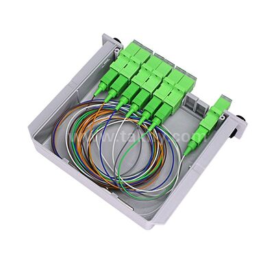 PLC Splitter LGX Einzelmodus G657A SC APC/UPC Glasfaser für Rechenzentrum Telekommunikation FTTx