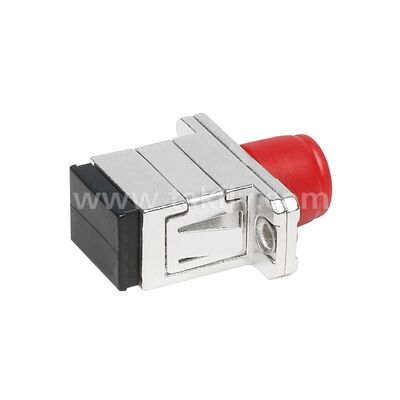 FC-SC-Koppler, Simplex-Metall-Hybrid-Adapter, weiblich/weiblich, Glasfaser für Rechenzentrum, Telekommunikation, FTTX
